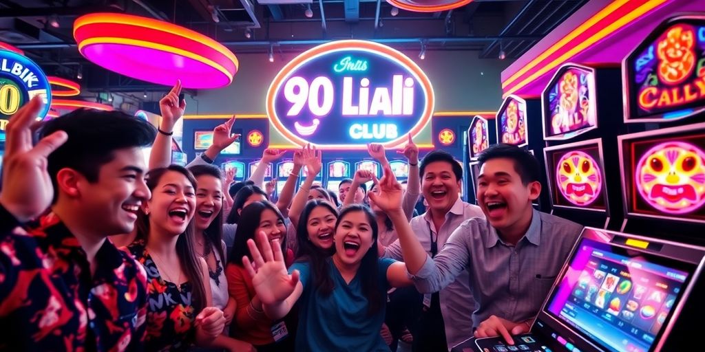 Excited players enjoying a vibrant casino atmosphere.